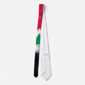 Flagge Syriens Krawatte (Rückseite)