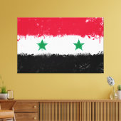 Flagge Syriens Leinwanddruck (Insitu (Wohnzimmer))