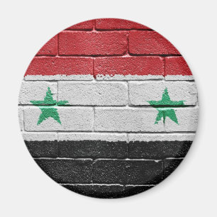 Flagge Syriens Magnet
