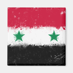 Flagge Syriens Magnet