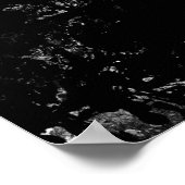 Flagge Syriens Poster (Ecke)