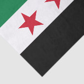 Flagge Syriens Seidenpapier (Ausschnitt)