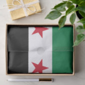 Flagge Syriens Seidenpapier (Geschenk)