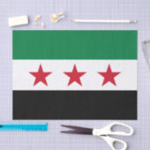 Flagge Syriens Seidenpapier (Handwerk)