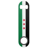 Flagge Syriens Speed Flaschenöffner (Vorderseite)