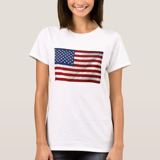 Flagge-T-Shirt T-Shirt (Vorderseite)