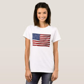 Flagge-T-Shirt T-Shirt (Vorne ganz)