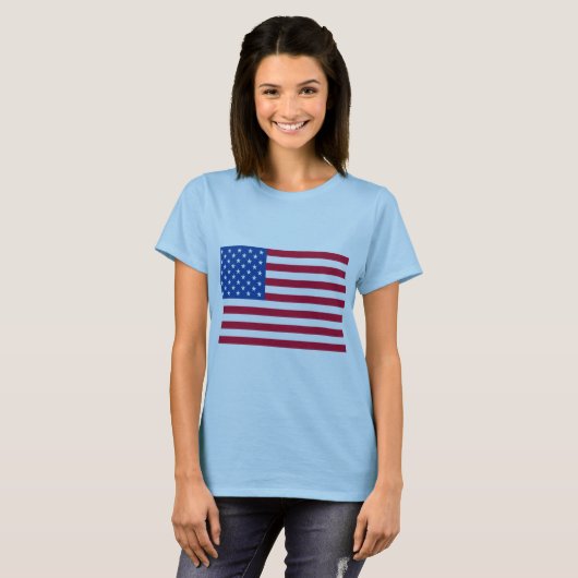 Flagge-T-Shirts und Geschenke T-Shirt (Vorne ganz)