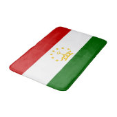 Flagge Tadschikistans Badematte (Schrägansicht)