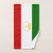Flagge Tadschikistans Badhandtuch Set (Handtuch)