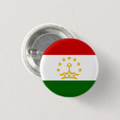 Flagge Tadschikistans Button (Vorne & Hinten)
