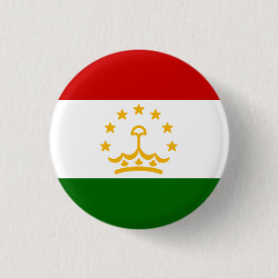 Flagge Tadschikistans Button