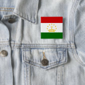 Flagge Tadschikistans Button (Beispiel)