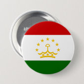 Flagge Tadschikistans Button (Vorne & Hinten)
