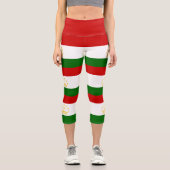 Flagge Tadschikistans Capri Leggings (Vorderseite)