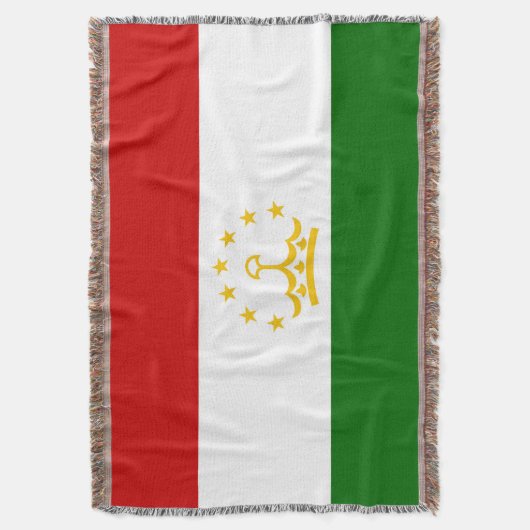 Flagge Tadschikistans Decke (Vorderseite Vertikal)