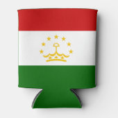 Flagge Tadschikistans Dosenkühler (Vorderseite)