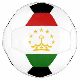 Flagge Tadschikistans Fußball