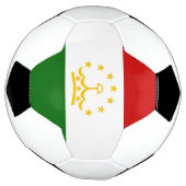 Flagge Tadschikistans Fußball (Gedreht)