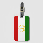 Flagge Tadschikistans Gepäckanhänger (Vorderseite Vertikal)