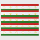 Flagge Tadschikistans Geschenkpapier (Flach)