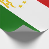 Flagge Tadschikistans Geschenkpapier (Ecke)