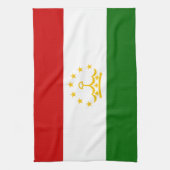 Flagge Tadschikistans Geschirrtuch (Vertikal)