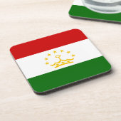 Flagge Tadschikistans Getränkeuntersetzer (Linke Seite)