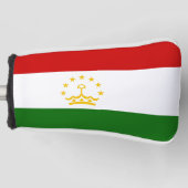 Flagge Tadschikistans Golf Headcover (Vorderseite)