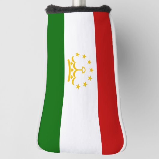 Flagge Tadschikistans Golf Headcover (Rotieren 90)
