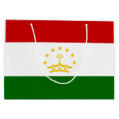 Flagge Tadschikistans Große Geschenktüte (Rückseite)