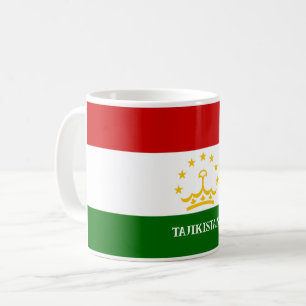 Flagge Tadschikistans Kaffeetasse