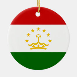 Flagge Tadschikistans Keramik Ornament