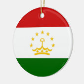 Flagge Tadschikistans Keramik Ornament (Links)