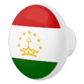 Flagge Tadschikistans Keramikknauf (Rechts)