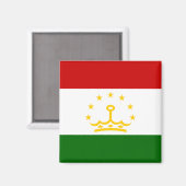 Flagge Tadschikistans Magnet (Vorderseite/Rückseite)