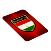 Flagge Tadschikistans Magnet (Rechte Seite)