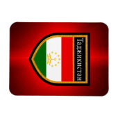 Flagge Tadschikistans Magnet (Horizontal)