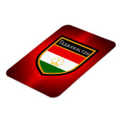 Flagge Tadschikistans Magnet (Linke Seite)