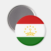 Flagge Tadschikistans Magnet (Vorderseite/Rückseite)