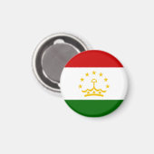 Flagge Tadschikistans Magnet (Vorderseite/Rückseite)