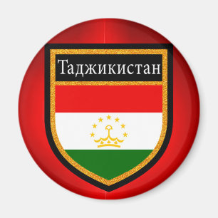 Flagge Tadschikistans Magnet