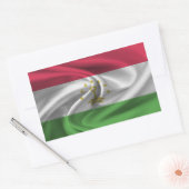 Flagge Tadschikistans Rechteckiger Aufkleber (Umschlag)