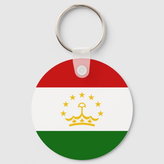 Flagge Tadschikistans Schlüsselanhänger (Vorderseite)