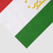 Flagge Tadschikistans Seidenpapier (Ausschnitt)