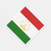 Flagge Tadschikistans Serviette (Ecke)