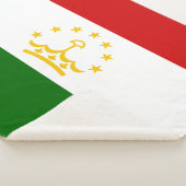 Flagge Tadschikistans Sherpadecke (3/4)