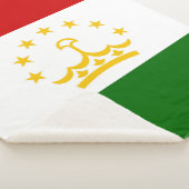 Flagge Tadschikistans Sherpadecke (3/4)