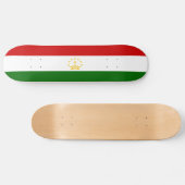 Flagge Tadschikistans Skateboard (Horizontal)