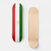 Flagge Tadschikistans Skateboard (Vorderseite)